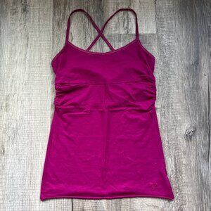 Roxy Women's Medium Dark Pink Tank Top